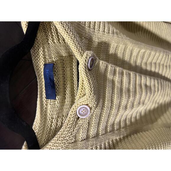 Excellent Condition Piazza Sempione Cotton Cardigan Sweater size IT46 / Large - Picture 3 of 8